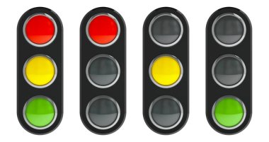 Trafik ışığı şematik #2