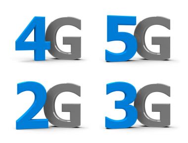 2g 3g 4g 5g simgeler