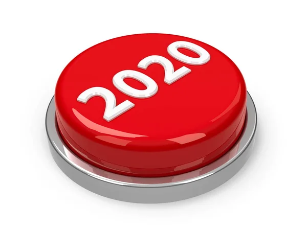 赤ボタン 2020 — ストック写真