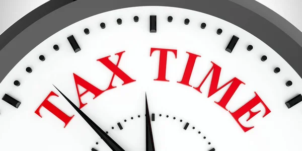 Horloge composer le temps de l'impôt # 2 — Photo