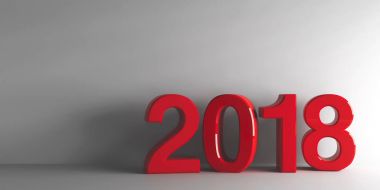 Kırmızı yeni yıl 2018