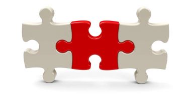 Üç puzzle parçaları #3