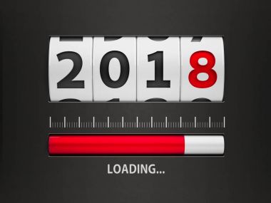 Yükleme yeni yıl 2018 sayaç