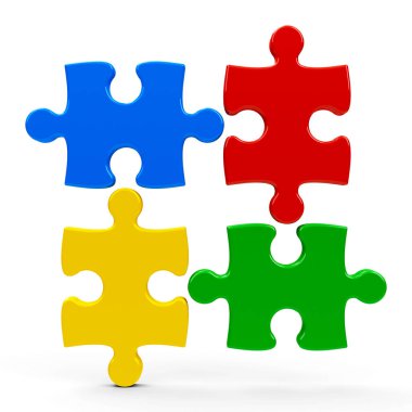 Soyut puzzle simgesi #4