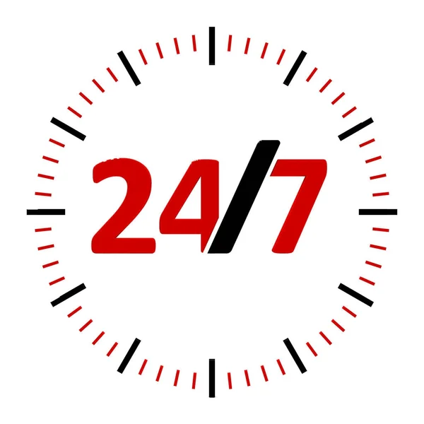 Pictogram van de 24-uurs service #2 — Stockfoto