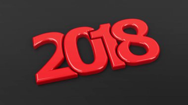 2018 simgesi kompakt kırmızı #2