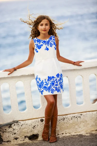 Portrait of young and beautiful girl 