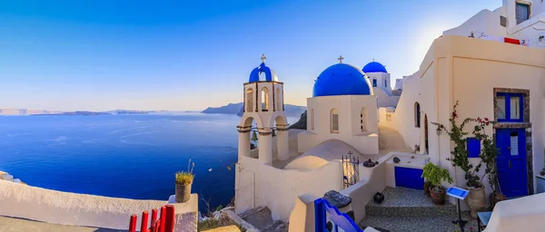 Increíble vista con casas blancas — Foto de Stock