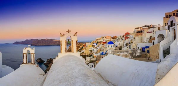 Increíble vista con casas blancas — Foto de Stock