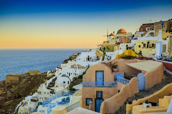 Increíble vista con casas blancas — Foto de Stock