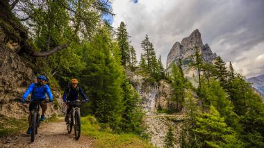 Dağ bisikleti çift Bisiklet parça, Cortina d'Ampezzo, D ile