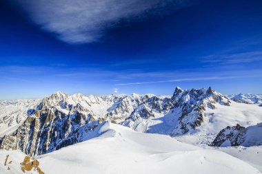 Mon Blanc kalemi ve Chamonix, görüntülemek Aiguille du Midi