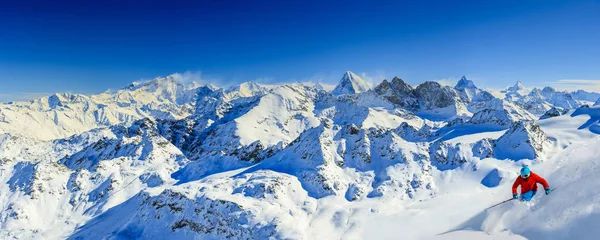 Schweiziska berömda bergen — Stockfoto