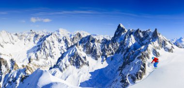 Kayak Vallee Blanche Chamonix Grandes şaşırtıcı Panoraması ile 