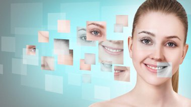 Kadınların yüzü farklı yerlerden toplanır..