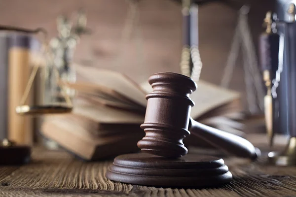 Concepto de Derecho y Justicia — Foto de Stock