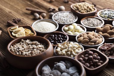 Tatlı lezzetli fındık şeklinde