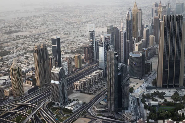 Blick vom Burj Khalifa — Stockfoto