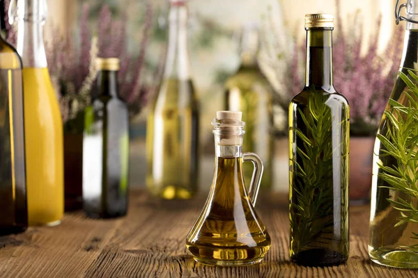 Тема оливкового масла — стоковое фото