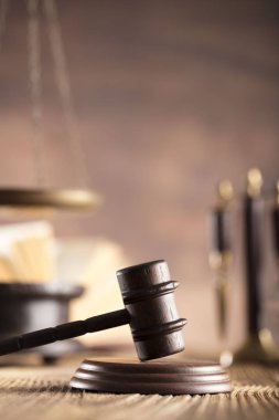 Hukuk ve adalet Tema.