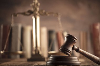 Hukuk ve adalet Tema.