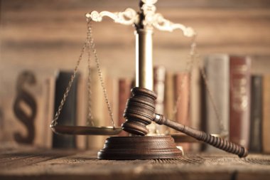 Hukuk ve adalet Tema.