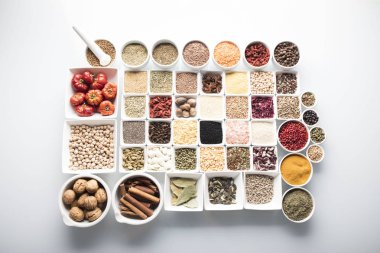 Baharat ve baklagiller sebze Tema