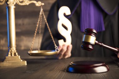 Hukuk ve adalet Tema.