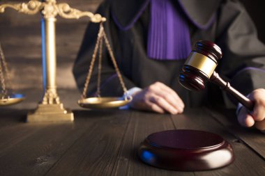 Hukuk ve adalet Tema.