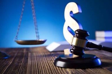 Hukuk ve adalet Tema.