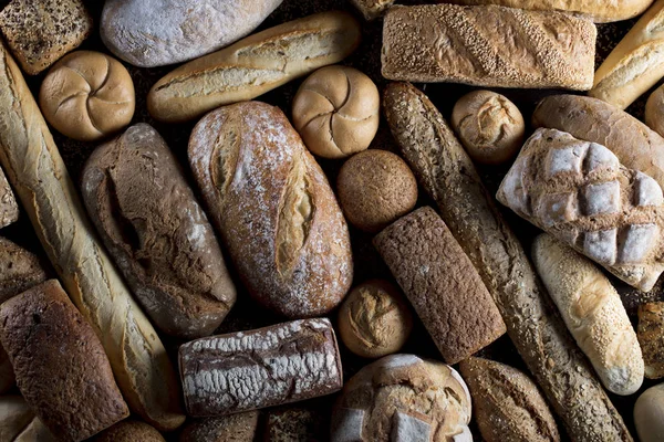 Baked goods of differrent kind. — Stock Photo, Image