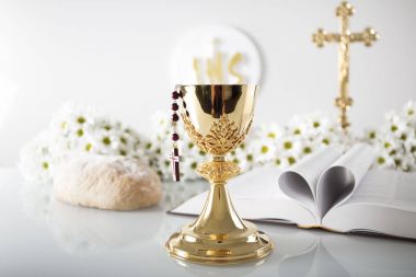 First Holy Communion.  clipart