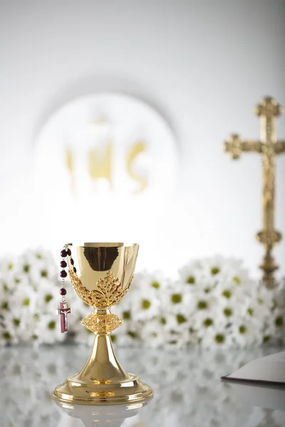 First Holy Communion. — Stock Photo, Image