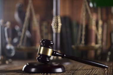 Hukuk ve adalet Tema.