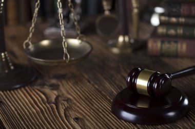 Hukuk ve adalet Tema.