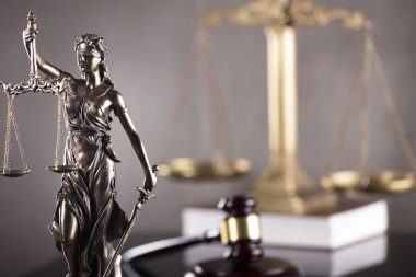 İşletme ve hukuk Tema.