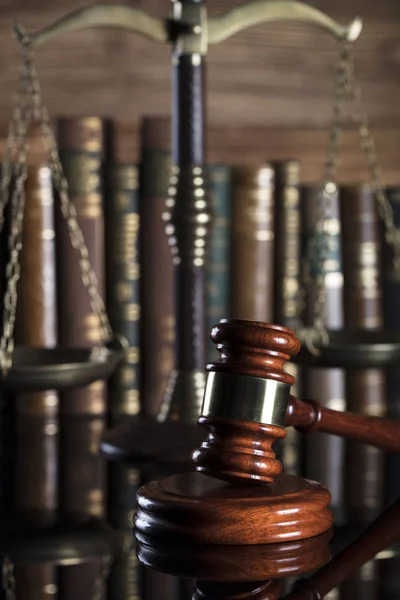 Gesetz Thema Gerichtsbibliothek. — Stockfoto