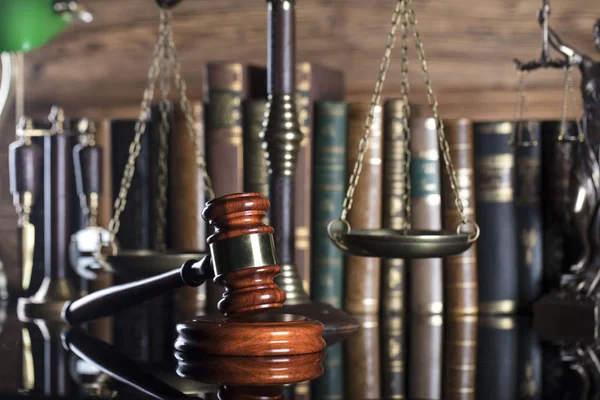 Gesetz Thema Gerichtsbibliothek. — Stockfoto