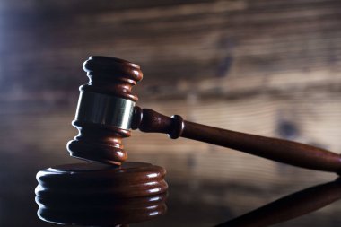 Açık artırma ve iş kavramı.  