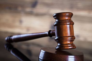 Açık artırma ve iş kavramı.  