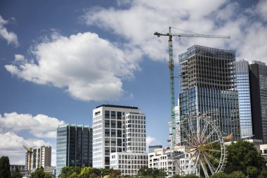 İnşaat ve geliştirme kavramı.