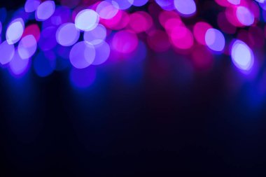 Casino bokeh lights. 