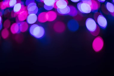 Casino bokeh lights. 