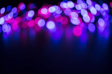 Casino bokeh lights. 