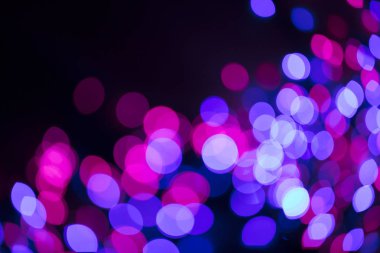 Casino bokeh lights. 