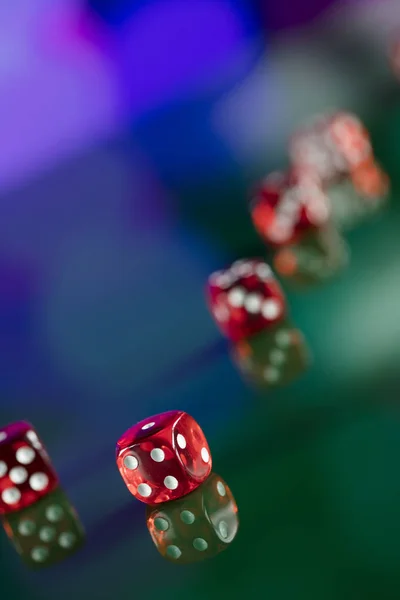 Casino-tema - tärningar — Stockfoto