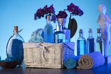 Banyo ve spa konsept. 