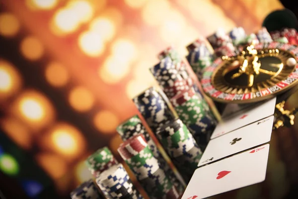 Casino thema. Gokgames. — Stockfoto