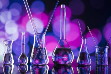 Laboratuvar kavramı. Bilim Tema.