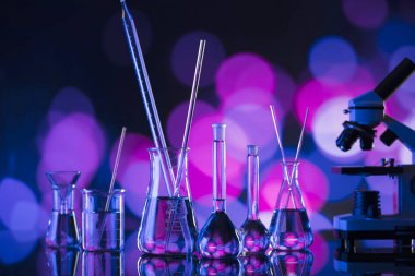 Laboratuvar kavramı. Bilim Tema.